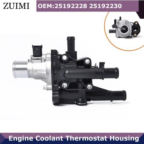 Engine Coolant Thermostat Housing 25192228 For Chevrolet Cruze Tracker Trax Vauxhall Opel Astra Zafira Signum Vectra Insignia