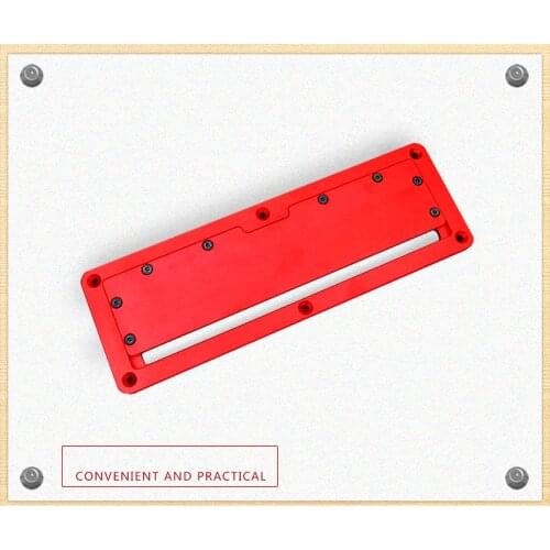 Table Saw Electric Circular Saw Flip Cover Plate Aluminum Alloy Flip-floor Table Special Embedded Cover Plate Adjustable Angle