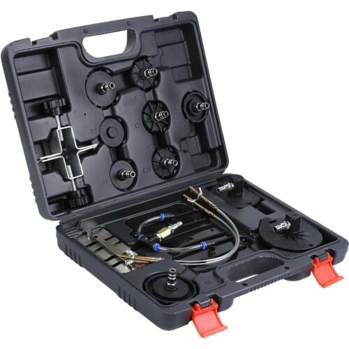 Samger Air Pressure Brake Bleeder Adapters E20 Compressed Air Bleeder Pneumatic Brake Bleed Set Box