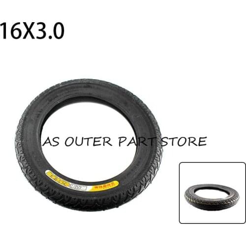 CST 16x3.0 thickening tubeless electric car tire 16 inch Electric Vehicle and E-bike Vacuum wheel tyre high quality
