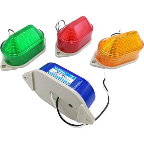 Buzzer Strobe Signal Warning light TB40 N-3051J 12V 24V 220V Indicator light LED Lamp small Flashing Light Security Alarm IP44