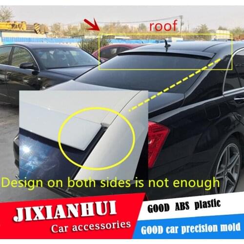 For Benz W221 ROOF Spoiler ABS Material Car Rear Wing Color Rear Spoiler For Benz W221 S300 S350 S400 S550 S600 Spoiler 2015