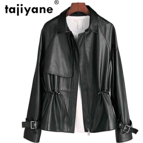 Spring Jacket Women Clothes 2020 100% Real Genuine Leather Jacket Korean Elegant Female Sheepskin Coat Womens Fur Coat ZT2179