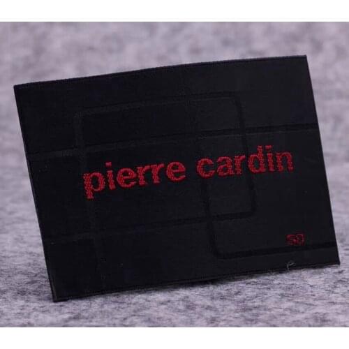 ZeQi 1000pcs customize logo label woven label main label silk screen clothing labels