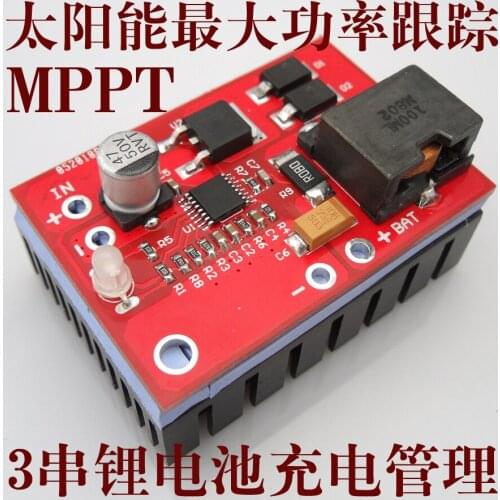 12V Charge Management 18V Solar 3 String Lithium Battery Charger MPPT Solar Controller CN3722