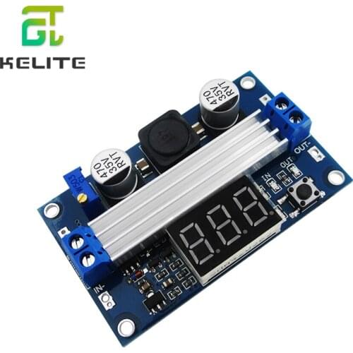 5pcs DC DC-DC 3~35V to 3.5~35V LTC1871 Booster step up Step-up module Converter Regulated Power Supply+VoltMeter