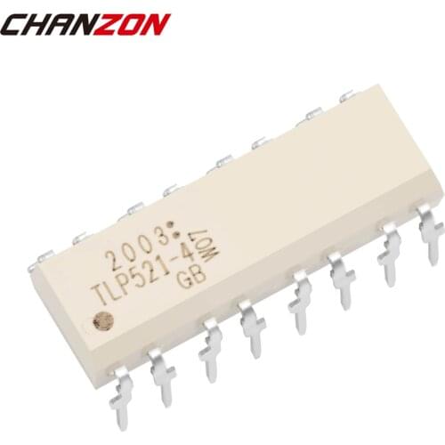5PCS TLP521-4 DIP16 TLP521-4GB 5v Optoisolator DIP New and Original Opto Coupler
