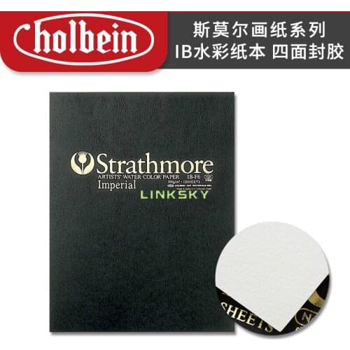 Holbein Strathmore Artists' Watercolor Paper IB 300g, Neutral Acid Free Paper ,pure Cotton Is Durable, Imported From American