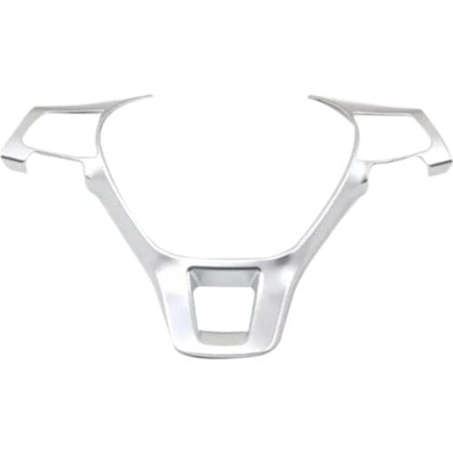 Car Accessories Interior ABS Steering Wheel Cover Decorative Trim for Tiguan L 2017 Car-Styling