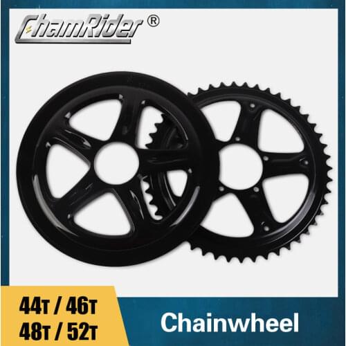 Bafang Mid Motor Chain Wheel BBS01 BBS02 BBS03 Electric Bicycle Chain Guard BBS02B BBS01B Replacement 44T 46T 48T 52T Teeth