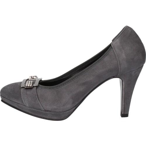 CALPIERRE womens pumps suede gray
