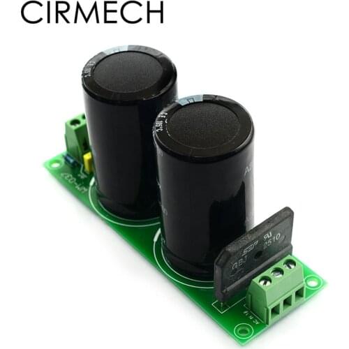 CIRMECH Rectifier filter capacitor DC dual power supply module for power amplifierl AC to DC Power module board diy kit finished