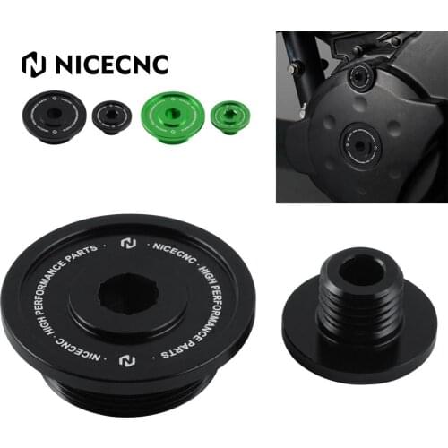 For KAWASAKI KLR650 KLR 650 1987-2022 2021 2020 2019 2018 2017 2016 2015 Motorcycle Crankcase Engine Timing Cover Cap Plug