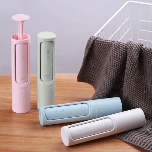 Reusable Washable Manual Lint Sticking Rollers Sticky Picker Sets Cleaner Lint Roller Pets Hair Remover Brush Dog Cleaning Tool
