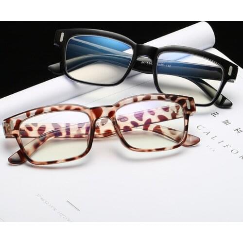 Fashion Men Transparent Glasses Frame Women Brand Design Clear Prescription Glasses Vintage Square Optical Myopia Eyewear