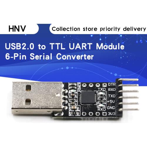 CP2102 USB 2.0 to TTL UART Module 6Pin Serial Converter STC Replace FT232