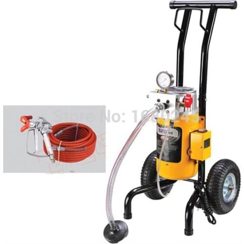 Portable Construction tool Electric Airless Paint Sprayer PISTON Painting Machine 395 with 2200W motor