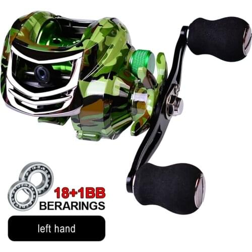 Fishing Reel 10KG Drag Baitcasting Fishing Weel 7.2:1 High Speed Gear Ratio Magnetic Brake System Casting Reel Fishing Tackle