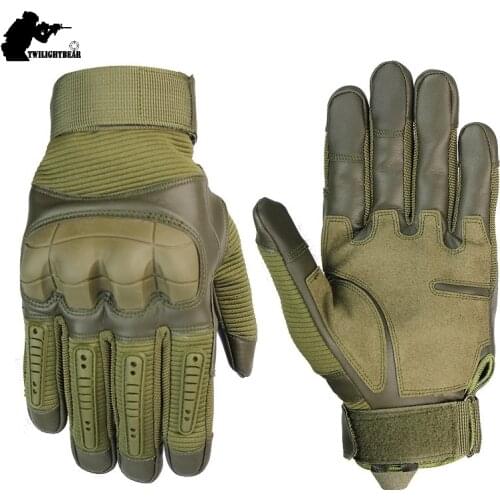 Military Touch Screen Tactical Gloves Paintball Airsoft Shooting Combat Anti-Skid Bicycle Hard Knuckle Full Finger Gloves AE16