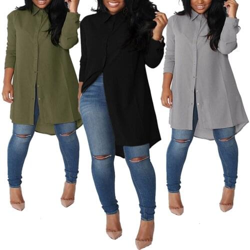 Spring Casual Maternity Long Blouses Loose Irregular Hem Pregnant Chiffon Shirts Long Sleeve Single Breasted Pregnancy Clothing