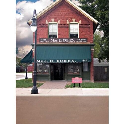 European city street backgrounds backdrops vinyl fashion clothes Photography Backdrops for Photo studio Props photophone S-1939