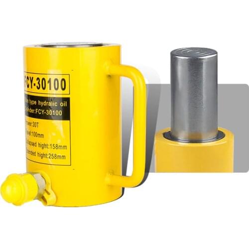1Piece Long Type Hydraulic Cylinder FCY-30100 Hydraulic Jack with Output of 30T, Stroke of 100mm