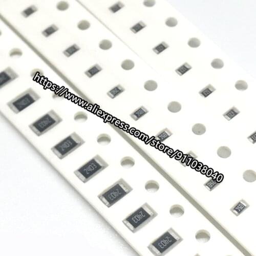 100PCS 1206 SMD Resistor 1% 2.2 ohm chip resistor 0.25W 1/4W 2.2R 2R2