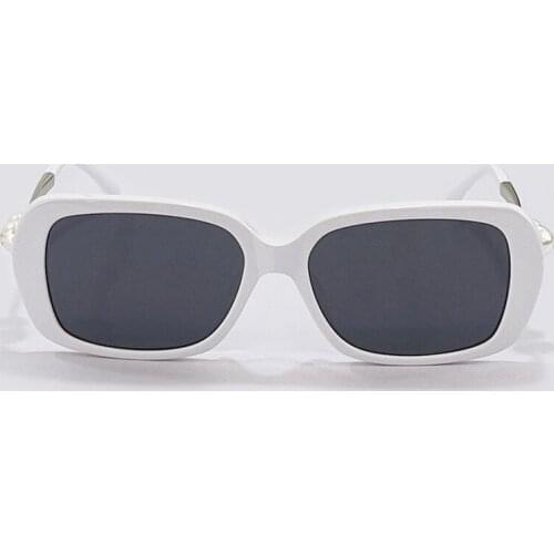 2021 Square Sun Glasses Luxury Brand Travel Small Rectangle Sunglasses Women Pearl Legs Vintage Oculos Lunette De