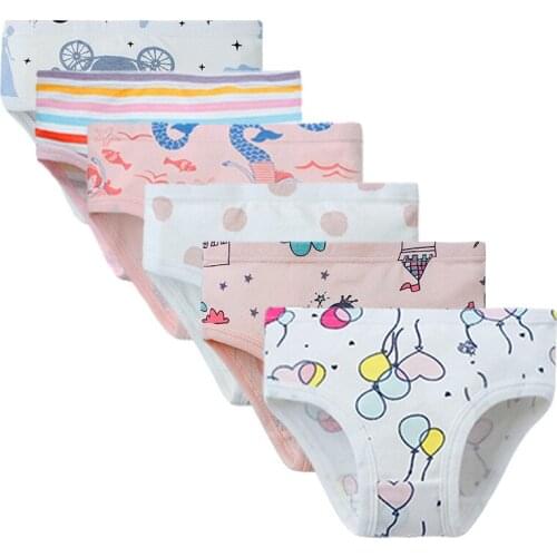 3Pcs/Lot Cotton Baby Girls Briefs Teenage Panties For Girls Kids Briefs Shorts Girls Underwear Children Underpants Clothes
