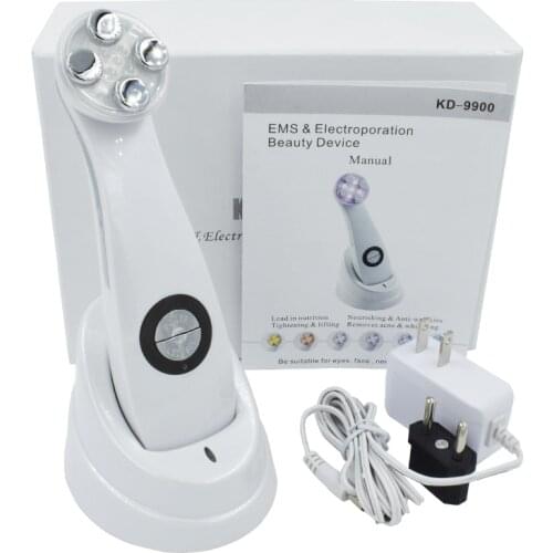 3 in 1 Ultrasonic RF Skin Tightening Face Massager LED phototherapy Wrinkles Remove Photon Therapy Slimming Weight Loss
