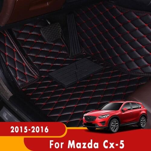 For Mazda cx-5 cx5 cx 5 2016 2015 Car Floor Mats Custom Rugs Carpets Foot Cover Auto Styling Accessories Car Pads