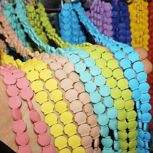 Natural Hematite Fish Bone Shape Red Beads Love Beaded DIY Bracelet Necklace Accessories Jewelry 15 "