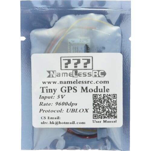 NameLessRC TinyGPS 5V BDS GLONASS GPS Module 12X16X6mm for RC Airplane FPV Racing Long Range LR4 LR5 LR7 Drones DIY Parts