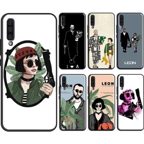 Leon The Professional Soft Case For Samsung Galaxy A52 A42 A12 A20e A21S A10 A40 A50 A70 A51 A71 A31 A41 Cover