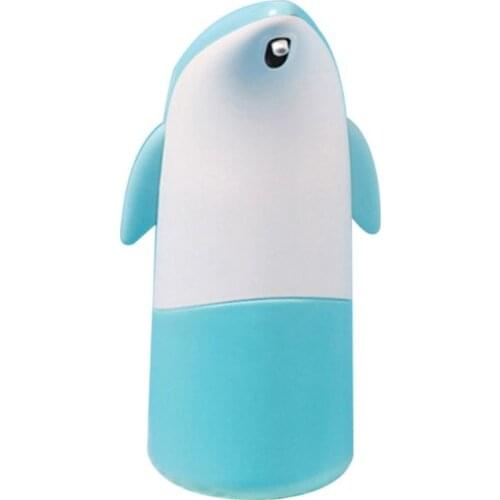 Cute Penguin Pattern Soap Dispenser Touchless Automatic Foaming Device Infrared Motion Sensor for Kitchen Bathroom