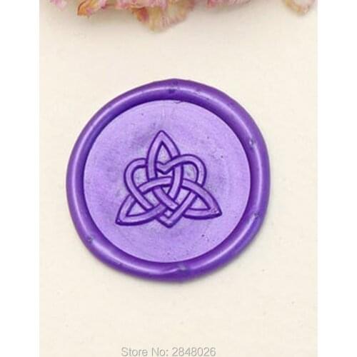 Heart knot Wax Seal Stamp,invitation seals,wedding gift, wood wax stamp,party seal