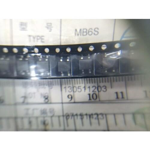 20PCS MB6S new made in china and good quality MB6S Rectifier Bridge Diode Single 600V 0.5A 4-Pin SOIC N T/R