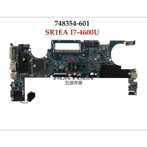 High quality 748354-601 for HP Probook 1040 G1 Laptop Motherboard SR1EA I7-4600U DDR3 Fully Tested&Free shipping