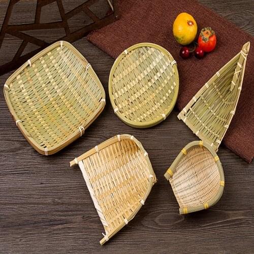 Japanese Bamboo Cuisine Creative Sushi Sashimi plate Platter Sushi Tableware Decoration Ornament Bamboo tray creative plate