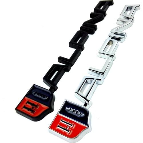 10PCS Car styling 13.8*2.4cm alloy ALPINA Emblem Rear Trunk Badge Side Logo Sticker E46 E39 E90 E60 E36 F30 X1 X3 X5 E53 F10