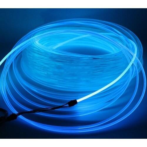 5m PMMA Side Glow Fiber Optic Cable 4.00mm(Dia.) Car Home DIY LED Lighting hanging lamp curtain star ceiling car home decor
