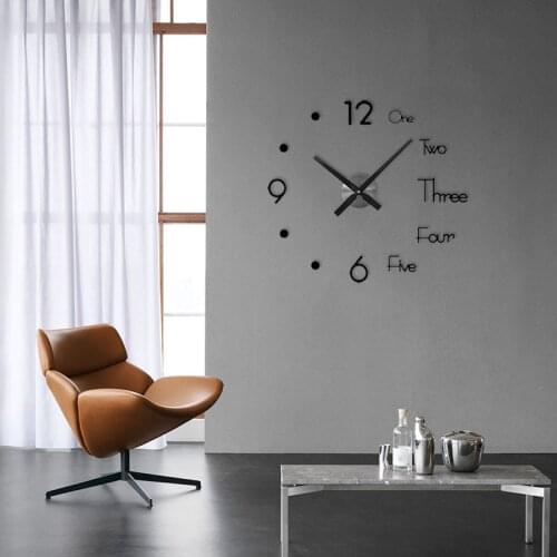 Acrylic Wall Clock Modern Artistic Sense Design Table Clock Alarm Nightlight Clock For Home Living Room Decor Home Renovation