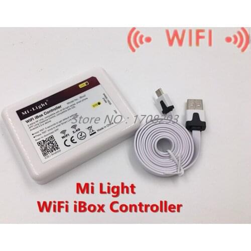 Mi light 2.4G Wireless Wifi LED RF Remote Controller light APP iOS Android for RGBW Wifi Led RGB controller for LED strip light