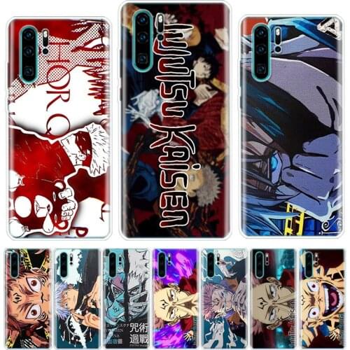 Japan Anime Jujutsu Kaisen Phone Case For Huawei Honor 9 10 20 Lite Pro 7A 7X 8S 8X 8A 9X 1020i Y5 Y6 Y7 Y9 2019 V20 Cover Shell