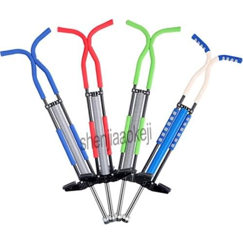 Double-pole Adults/Kids Jumping Stilts Fly Jumper Air Kicks Boing Outdoor Body-building Kangaroo Jumping Rod Gym Sport Exercise