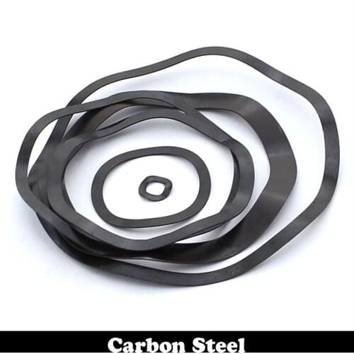 M24 M24*31*0.4 M24x31x0.4 M27 M27*34*0.3 M27x34x0.3 Black Carbon Steel DIN137B Gasket Curved Lock Washers Wave Spring Washer