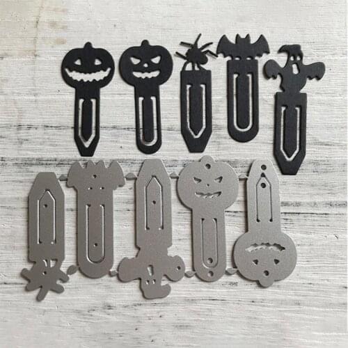 Halloween Pins Metal Cutting Dies Stencil DIY Scrapbooking Album Paper Card Template Mold Embossing Decoration