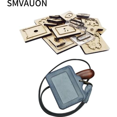 Fashion Handmade Simple Card Package Wood Mold Cutting Trend Practical 2021 Diy Steel Mold Leather Cutter