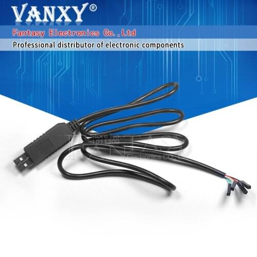 1pcs 1m USB To RS232 TTL UART PL2303HX Auto Converter USB to COM Cable Adapter Module new