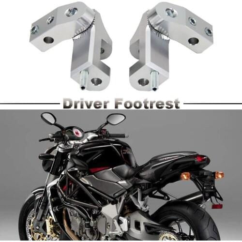 NEW For MZ 1000 SF For Agusta Brutale 910R for Laverda Strike Motorcycle Foot Peg Passenger Footpeg Lowering Kit
